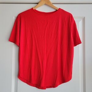 Classic Red Oversized T-Shirt